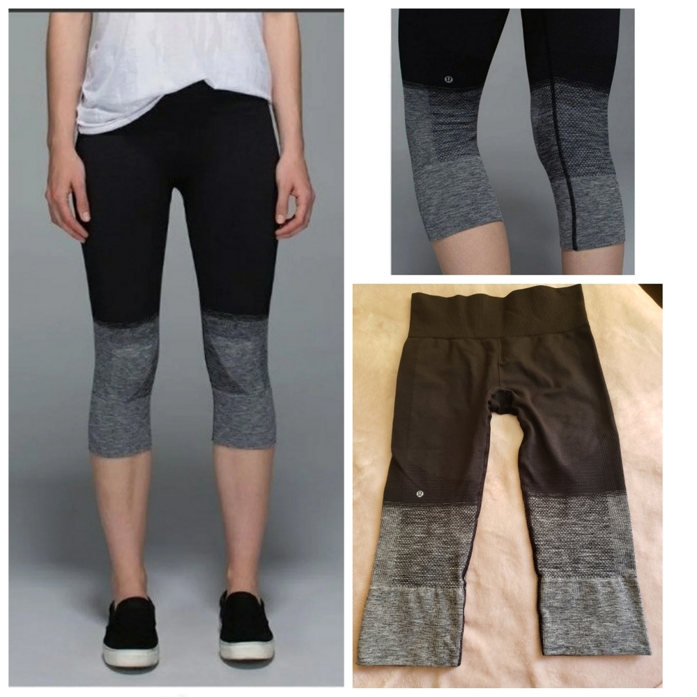 Lululemon SeamlessLy Street Crop sz-6